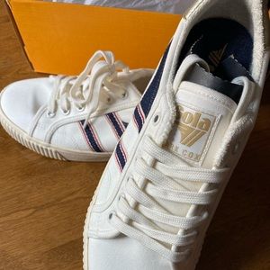 Rae Gola tennis shoe cox selvedge off white/indigo
